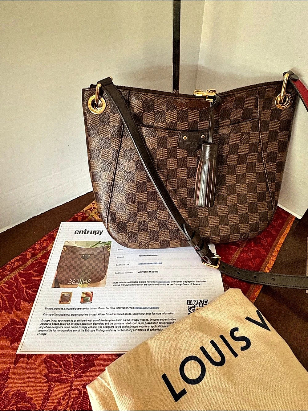 Louis Vuitton South Bank Besace Bag